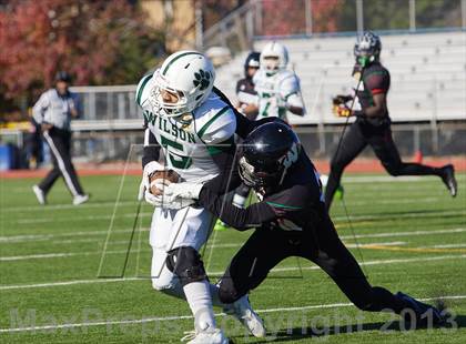Thumbnail 2 in Wilson vs Woodson (DCIAA Turkey Bowl) photogallery.