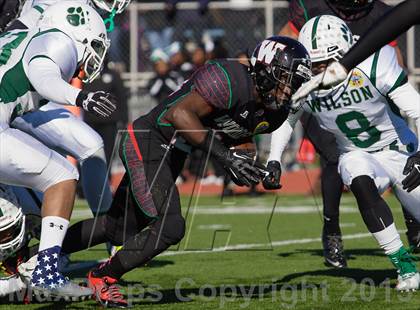 Thumbnail 2 in Wilson vs Woodson (DCIAA Turkey Bowl) photogallery.