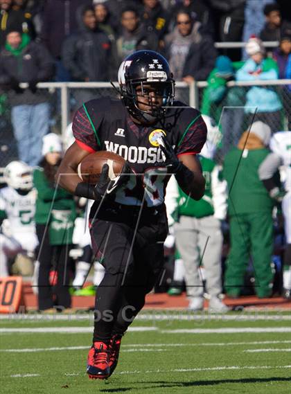 Thumbnail 3 in Wilson vs Woodson (DCIAA Turkey Bowl) photogallery.