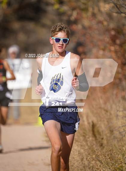 Thumbnail 3 in CHSAA 4A Cross Country Final photogallery.