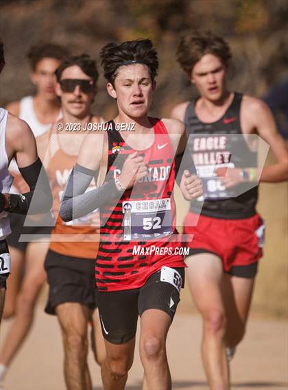 Thumbnail 1 in CHSAA 4A Cross Country Final photogallery.