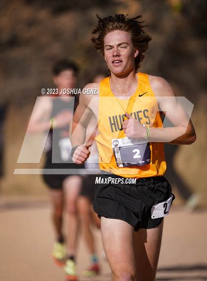 Thumbnail 2 in CHSAA 4A Cross Country Final photogallery.