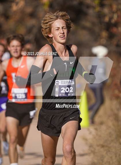 Thumbnail 3 in CHSAA 4A Cross Country Final photogallery.