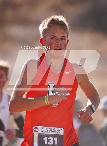 Thumbnail 3 in CHSAA 4A Cross Country Final photogallery.