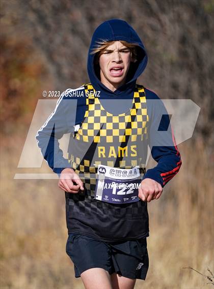 Thumbnail 1 in CHSAA 4A Cross Country Final photogallery.