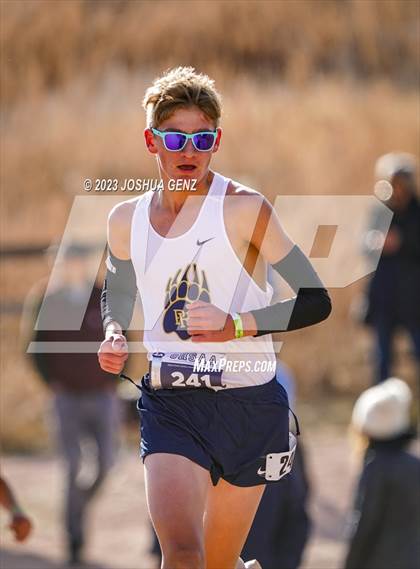 Thumbnail 2 in CHSAA 4A Cross Country Final photogallery.