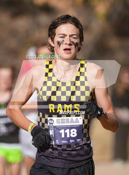Thumbnail 2 in CHSAA 4A Cross Country Final photogallery.