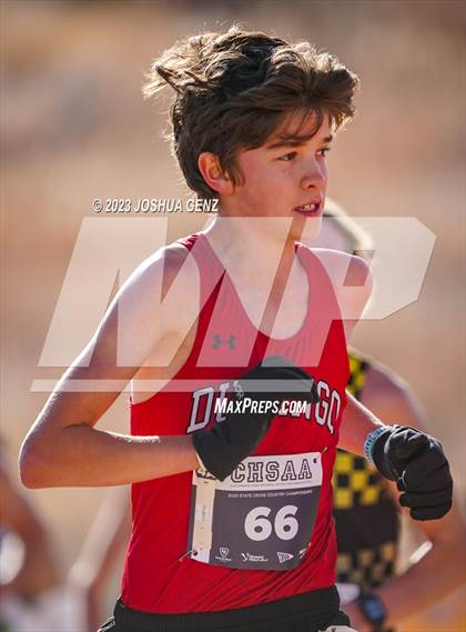 Thumbnail 3 in CHSAA 4A Cross Country Final photogallery.