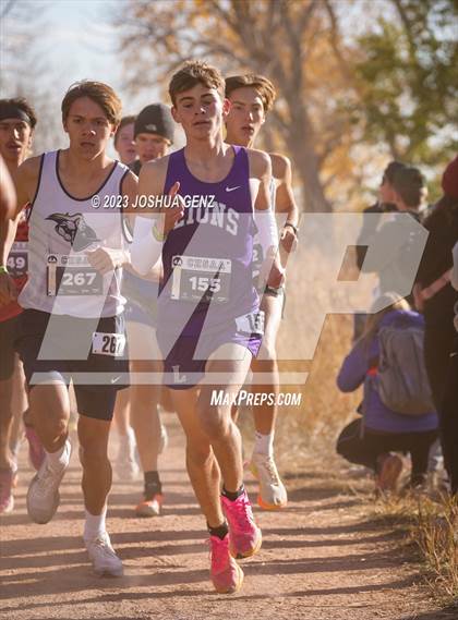 Thumbnail 2 in CHSAA 4A Cross Country Final photogallery.