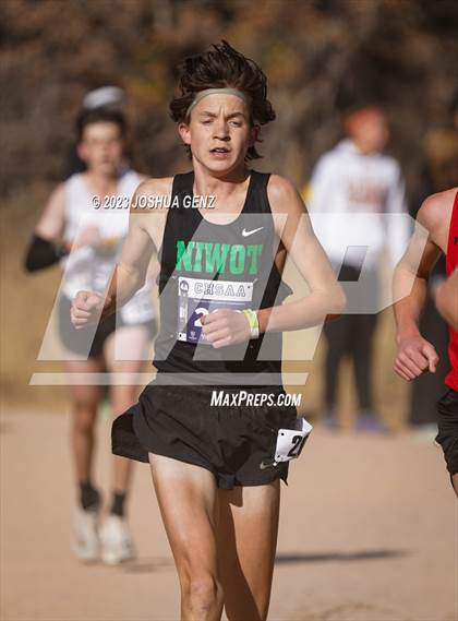 Thumbnail 2 in CHSAA 4A Cross Country Final photogallery.