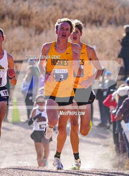 Thumbnail 2 in CHSAA 4A Cross Country Final photogallery.