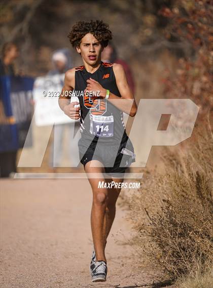 Thumbnail 1 in CHSAA 4A Cross Country Final photogallery.