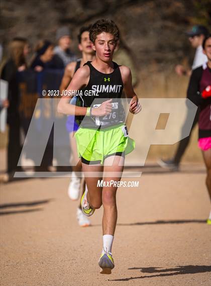 Thumbnail 1 in CHSAA 4A Cross Country Final photogallery.