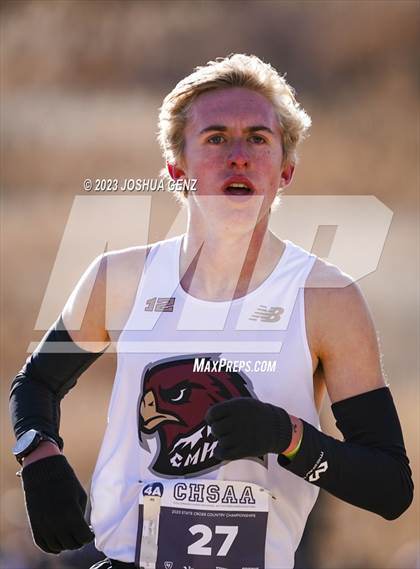Thumbnail 3 in CHSAA 4A Cross Country Final photogallery.