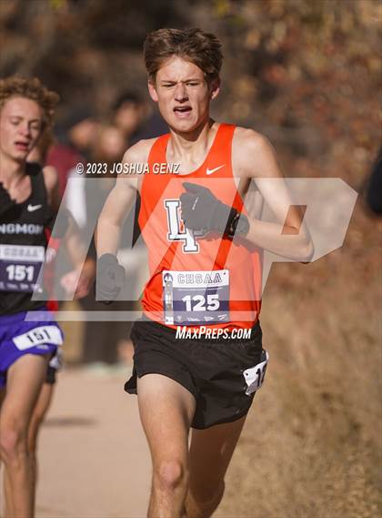 Thumbnail 1 in CHSAA 4A Cross Country Final photogallery.