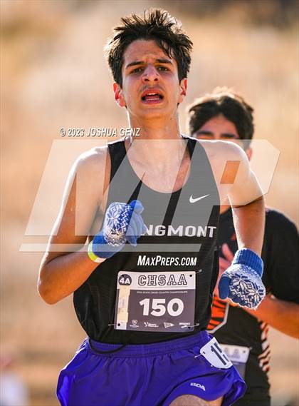 Thumbnail 3 in CHSAA 4A Cross Country Final photogallery.