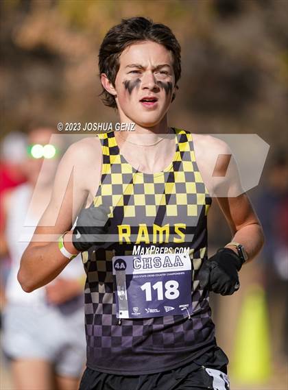 Thumbnail 3 in CHSAA 4A Cross Country Final photogallery.