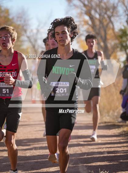 Thumbnail 3 in CHSAA 4A Cross Country Final photogallery.