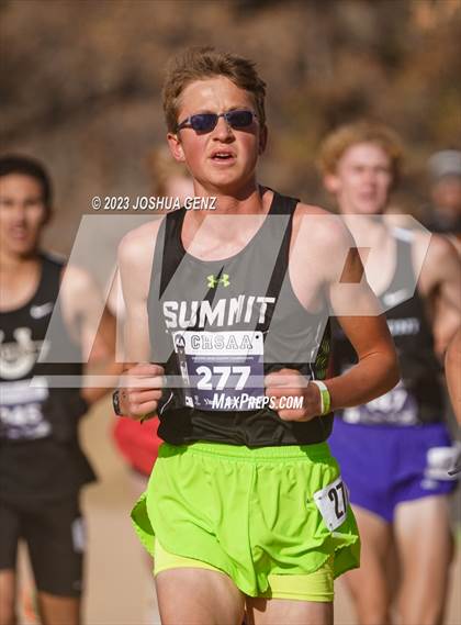 Thumbnail 3 in CHSAA 4A Cross Country Final photogallery.