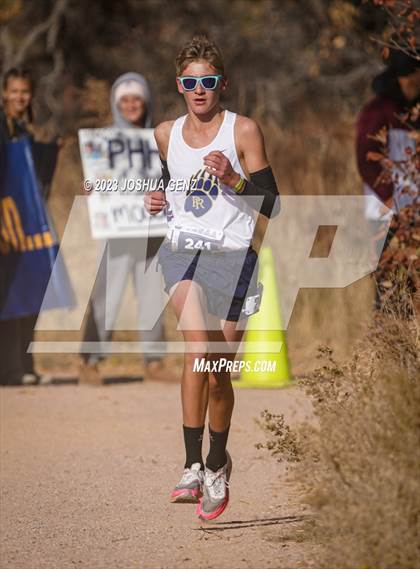 Thumbnail 2 in CHSAA 4A Cross Country Final photogallery.