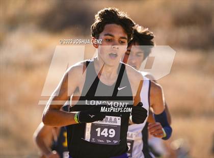 Thumbnail 1 in CHSAA 4A Cross Country Final photogallery.