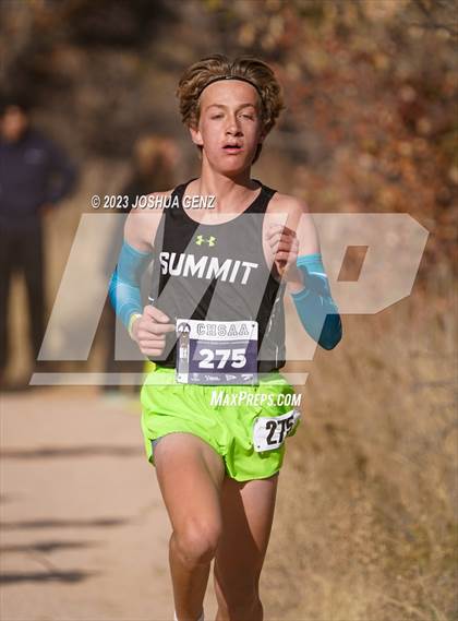Thumbnail 1 in CHSAA 4A Cross Country Final photogallery.