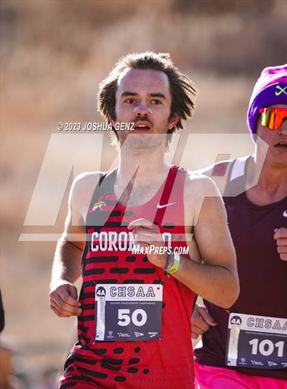 Thumbnail 2 in CHSAA 4A Cross Country Final photogallery.