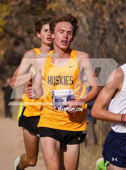 Thumbnail 2 in CHSAA 4A Cross Country Final photogallery.
