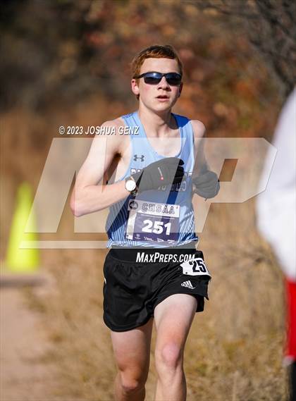 Thumbnail 2 in CHSAA 4A Cross Country Final photogallery.