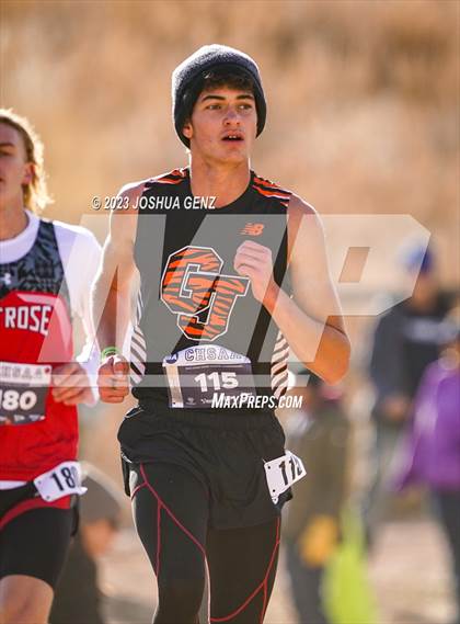 Thumbnail 1 in CHSAA 4A Cross Country Final photogallery.