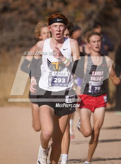 Thumbnail 2 in CHSAA 4A Cross Country Final photogallery.