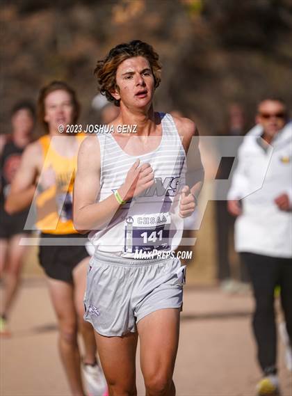 Thumbnail 1 in CHSAA 4A Cross Country Final photogallery.