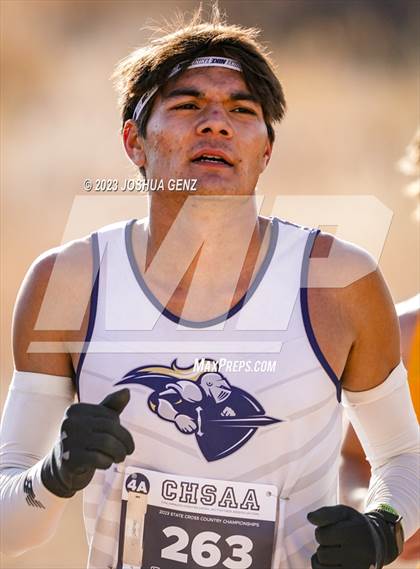 Thumbnail 1 in CHSAA 4A Cross Country Final photogallery.