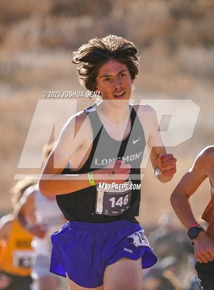 Thumbnail 2 in CHSAA 4A Cross Country Final photogallery.