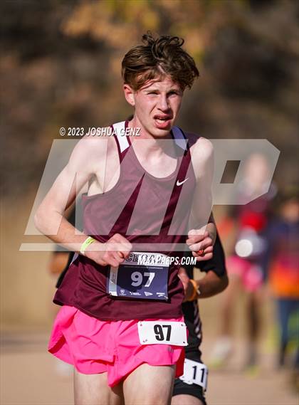 Thumbnail 2 in CHSAA 4A Cross Country Final photogallery.