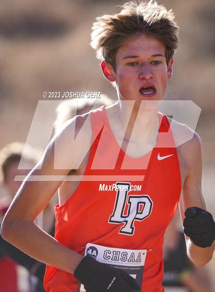 Thumbnail 2 in CHSAA 4A Cross Country Final photogallery.