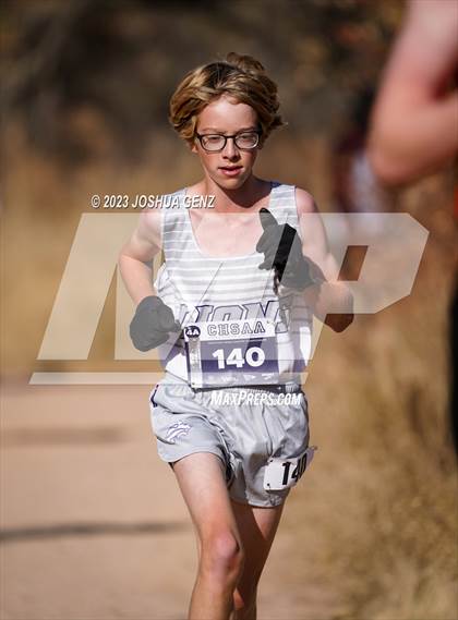 Thumbnail 1 in CHSAA 4A Cross Country Final photogallery.