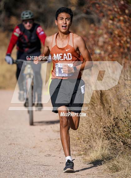 Thumbnail 2 in CHSAA 4A Cross Country Final photogallery.