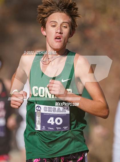 Thumbnail 1 in CHSAA 4A Cross Country Final photogallery.