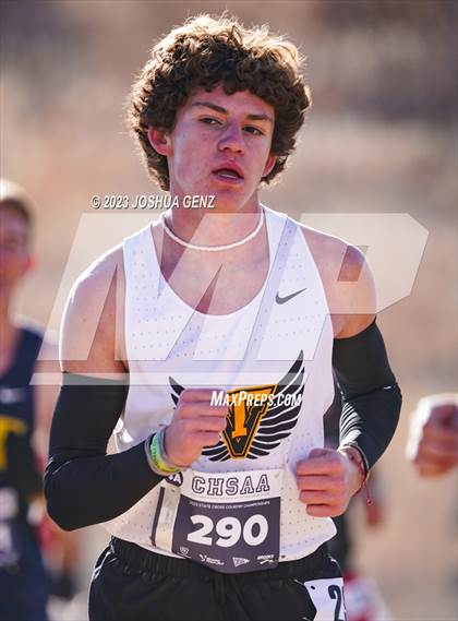 Thumbnail 3 in CHSAA 4A Cross Country Final photogallery.