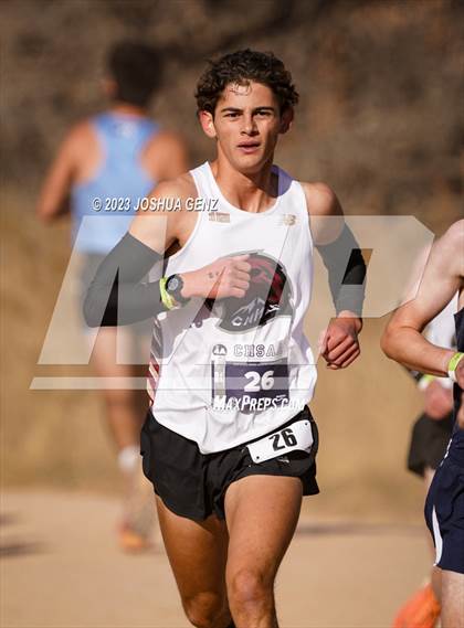 Thumbnail 1 in CHSAA 4A Cross Country Final photogallery.