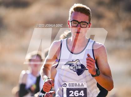 Thumbnail 1 in CHSAA 4A Cross Country Final photogallery.