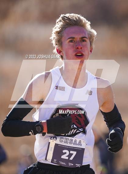 Thumbnail 2 in CHSAA 4A Cross Country Final photogallery.