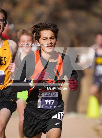 Thumbnail 3 in CHSAA 4A Cross Country Final photogallery.