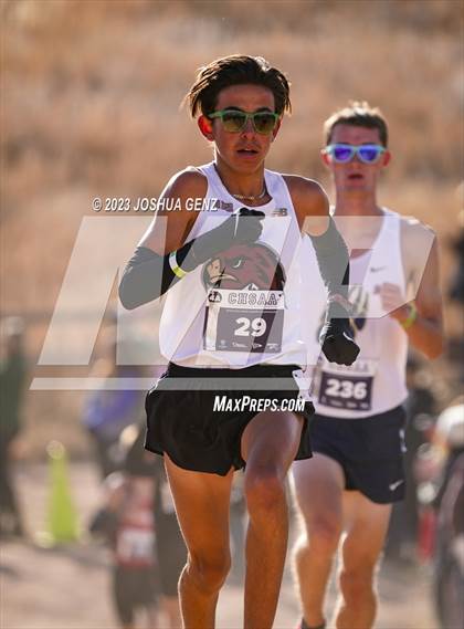 Thumbnail 1 in CHSAA 4A Cross Country Final photogallery.