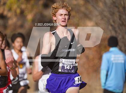 Thumbnail 2 in CHSAA 4A Cross Country Final photogallery.