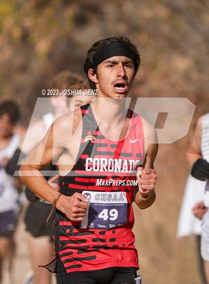 Thumbnail 1 in CHSAA 4A Cross Country Final photogallery.