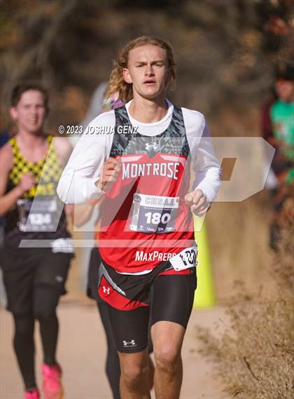 Thumbnail 1 in CHSAA 4A Cross Country Final photogallery.