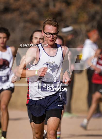 Thumbnail 1 in CHSAA 4A Cross Country Final photogallery.