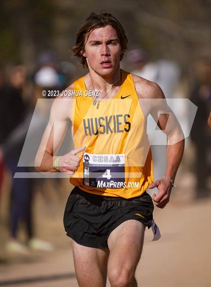 Thumbnail 1 in CHSAA 4A Cross Country Final photogallery.